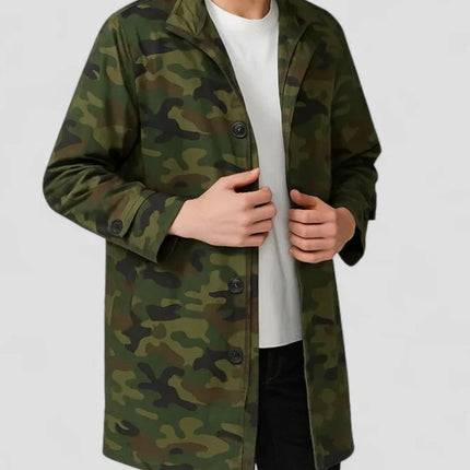 Men's Long Overcoat Anti-Radiation Shielding