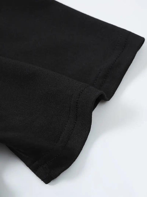Men's Color Block T-Shirt Crew Neck Short Sleeve