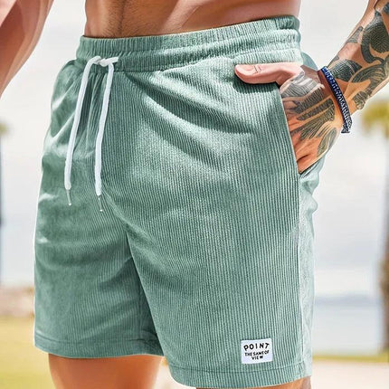 Men's Casual Shorts Elastic Waist Drawstring