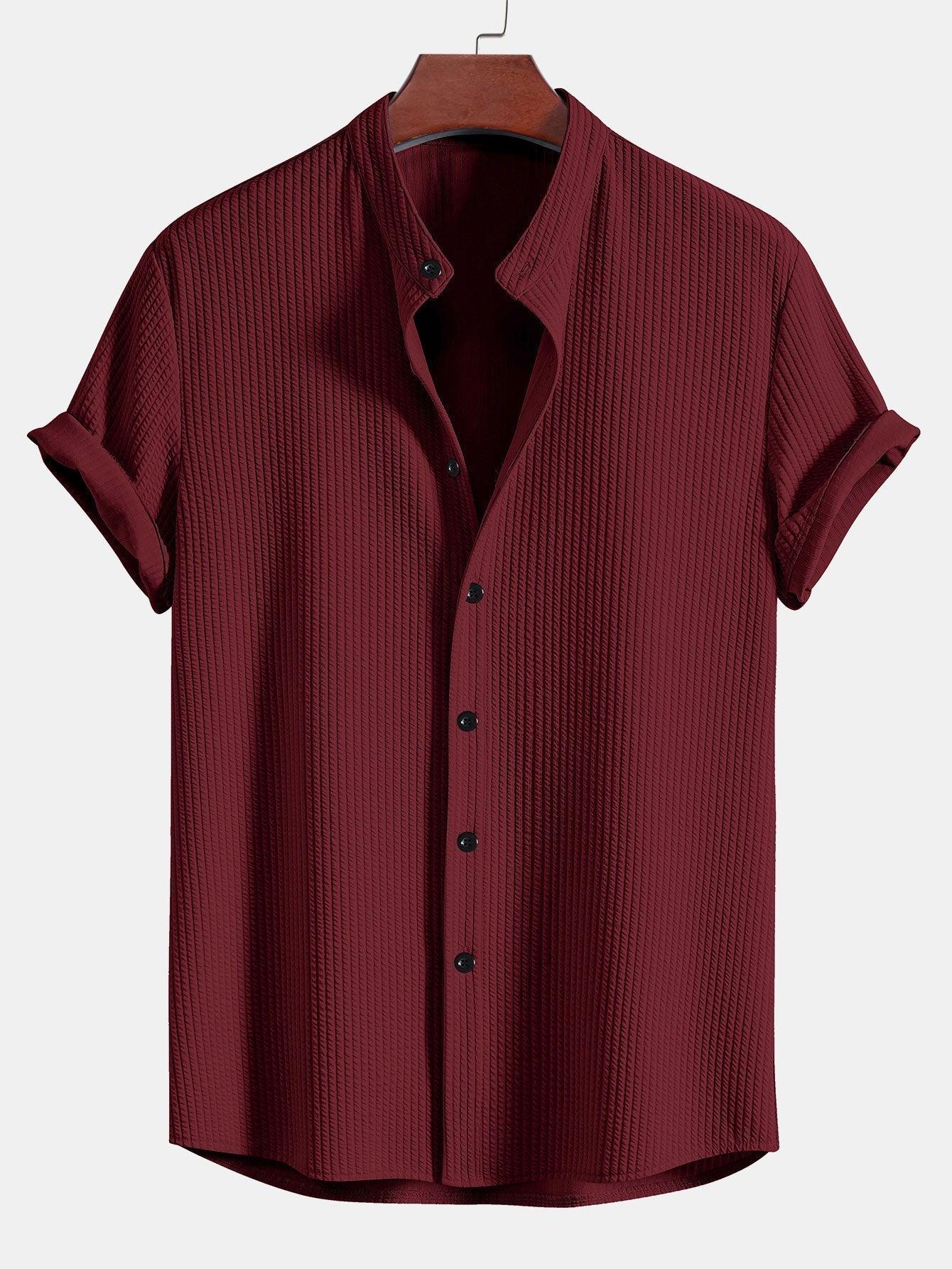 Men's T-Shirt with Shirt Look