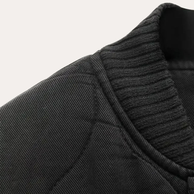 Women's Quilted Jacket Stylish Outerwear