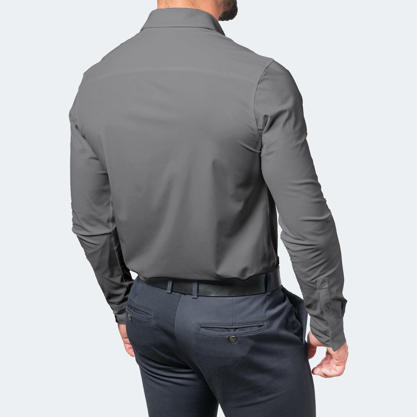 Men's Stretch Shirt Wrinkle-Free Breathable
