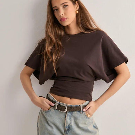 Women's Batwing Sleeve T-Shirt Summer Style