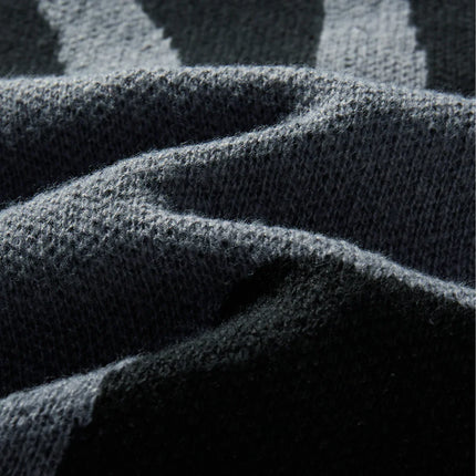 Men's Knit Sweater Wool Graphic Crewneck