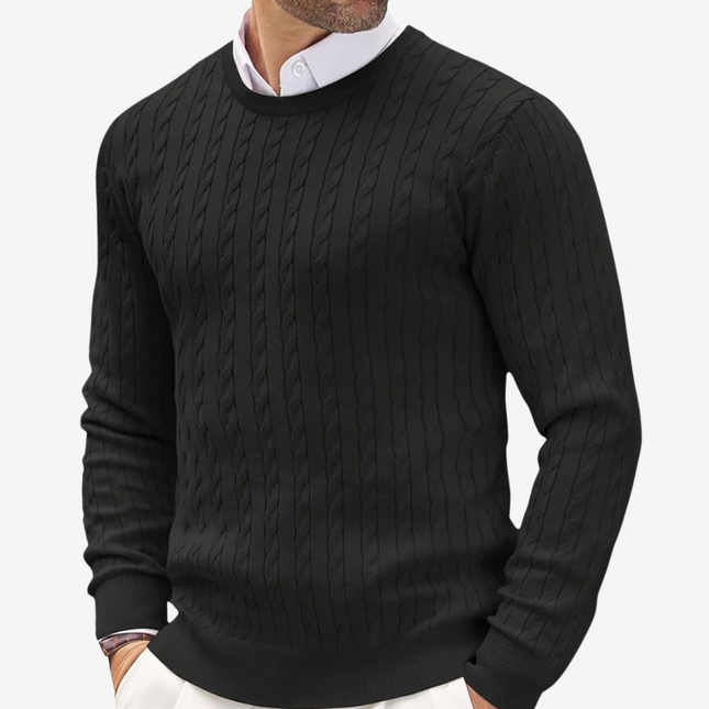 Men's Knitted Sweater Wool Blend
