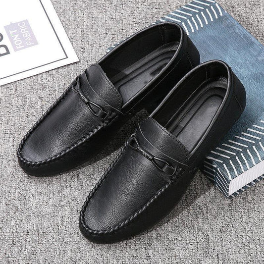 UrbanEase Men's Leather Comfort Walkers | Breathable Soft Sole Everyday Shoes - northernnomad