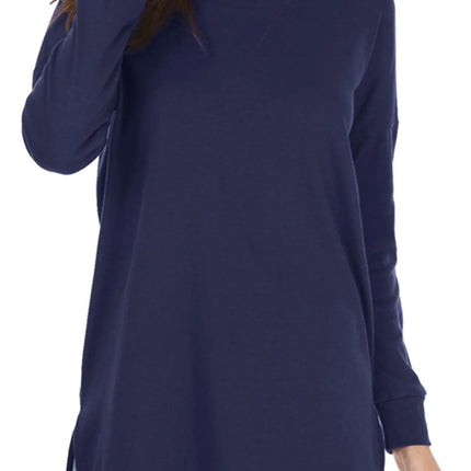 Women's Long Sleeve Side Slit Comfort Top