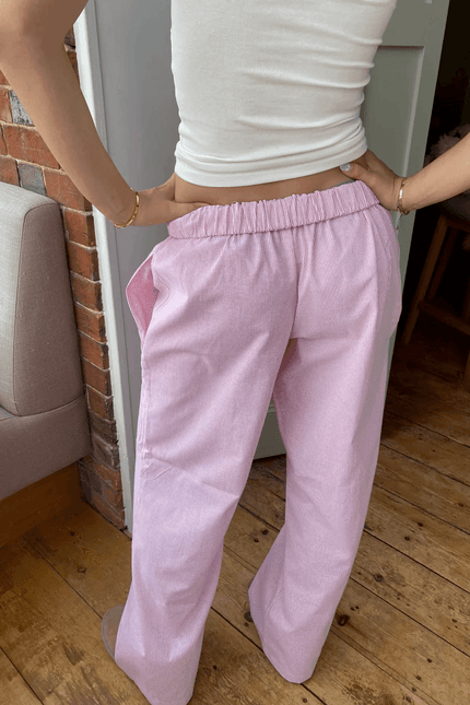 Women's Relaxed Fit Lounge Trousers Lightweight Soft Fabric