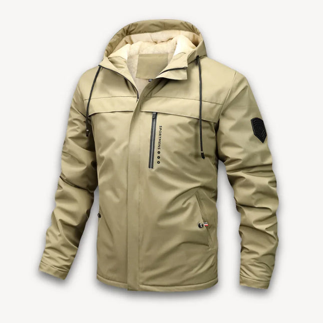 Men's Waterproof Hooded Jacket Lightweight