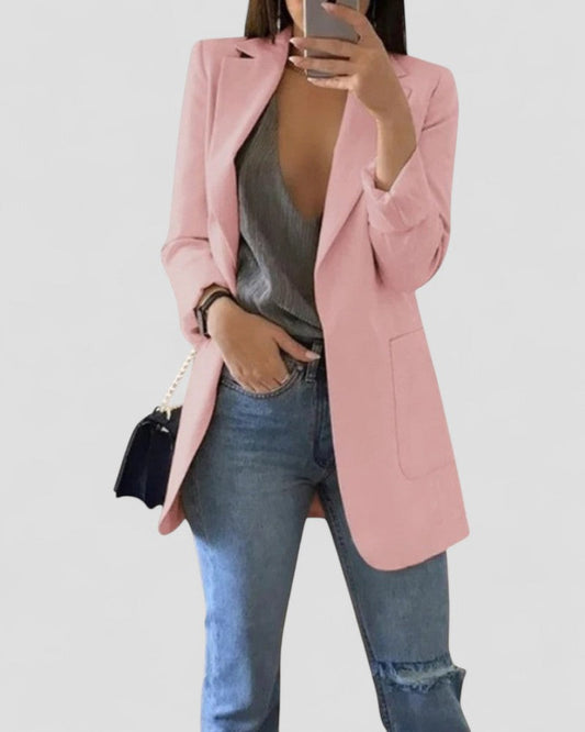 Women's Longline Blazer Tailored Fit