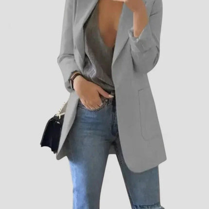 Women's Longline Blazer Tailored Fit