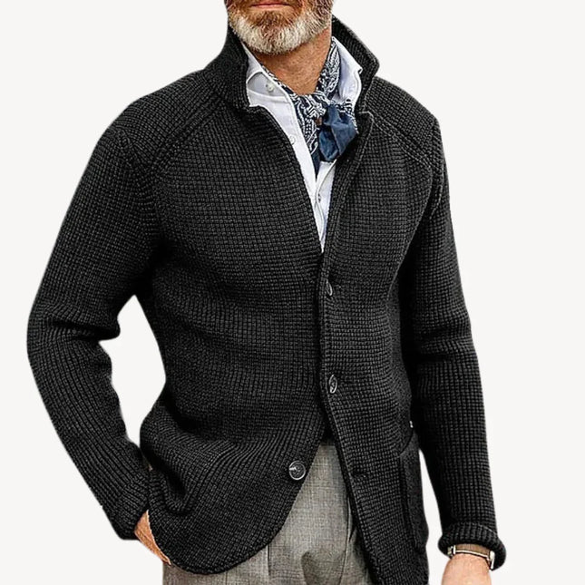 Men's Cardigan Knitted Wool