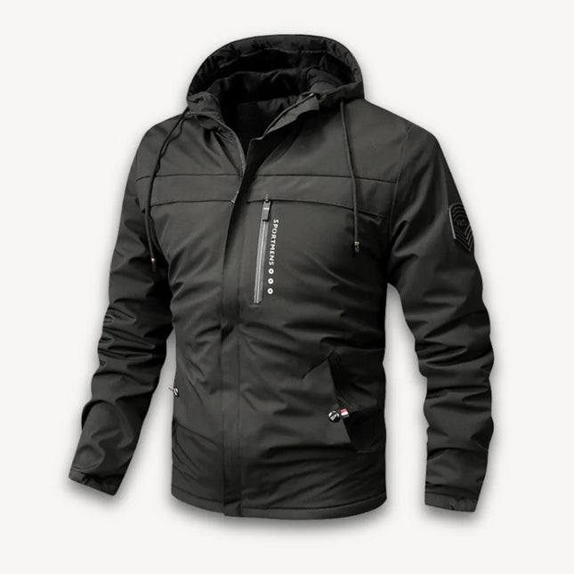 Men's Waterproof Hooded Jacket Lightweight