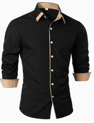 Men's Casual Long Sleeve Breathable Shirt