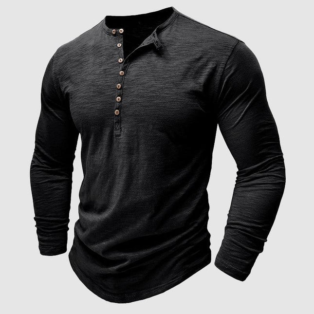 Men's Long Sleeve Bamboo Cotton Shirt