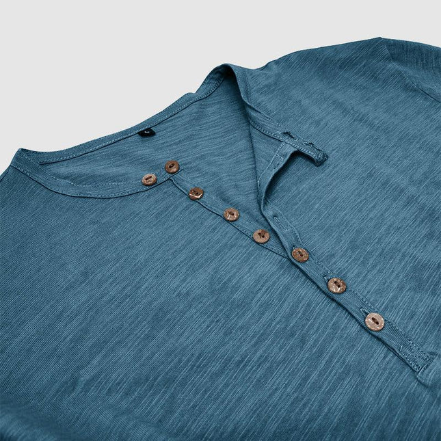 Men's Long Sleeve Bamboo Cotton Shirt