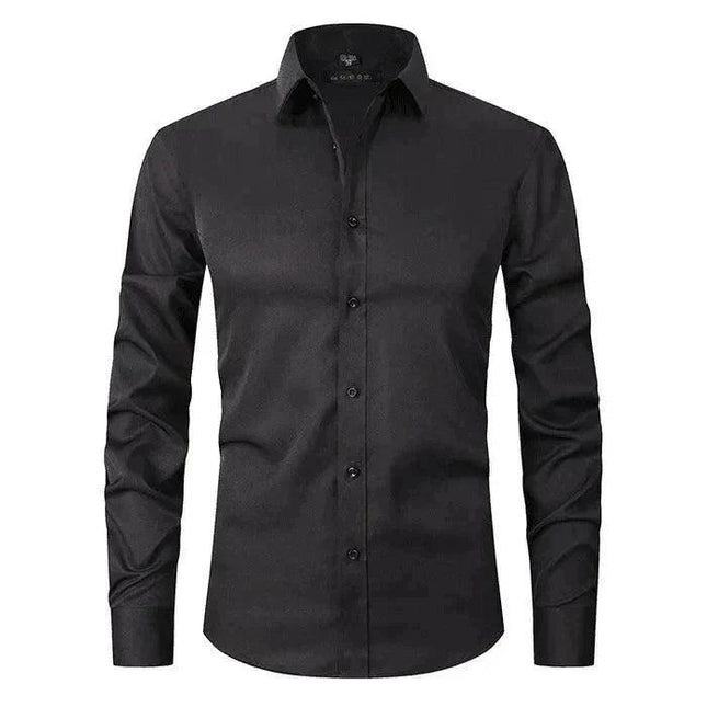 Men's Long Sleeve Shirt Breathable Stretch Fabric