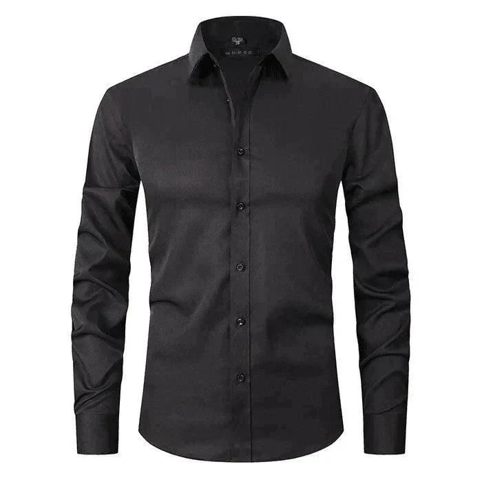 Men's Long Sleeve Shirt Breathable Stretch Fabric
