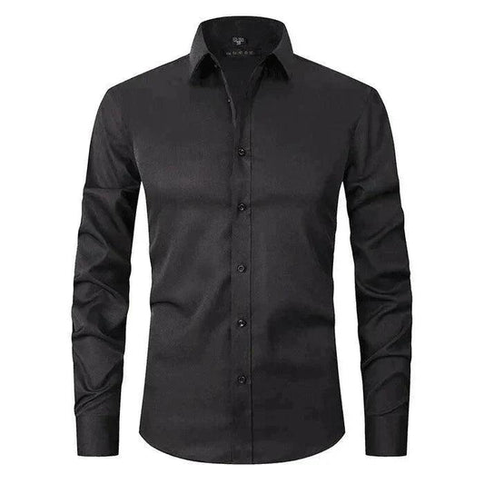 Men's Long Sleeve Shirt Breathable Stretch Fabric