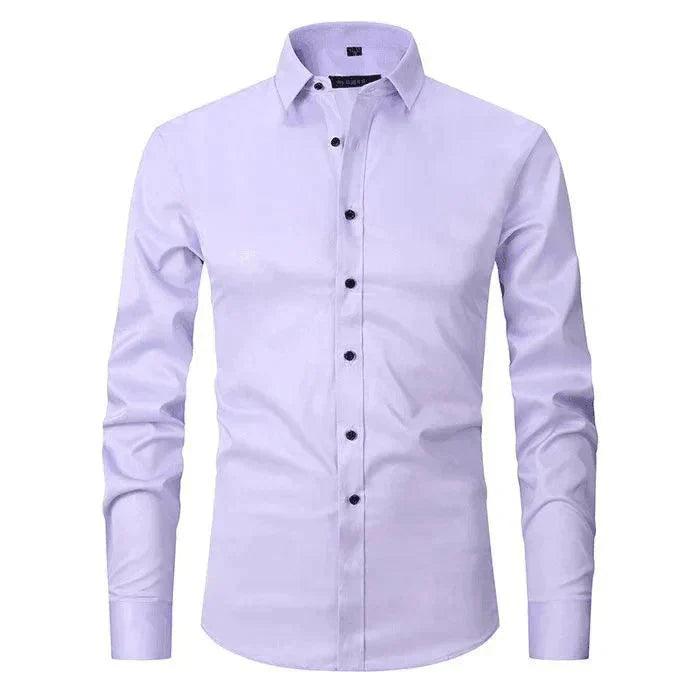 Men's Long Sleeve Shirt Breathable Stretch Fabric