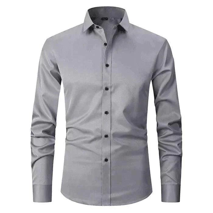 Men's Long Sleeve Shirt Breathable Stretch Fabric