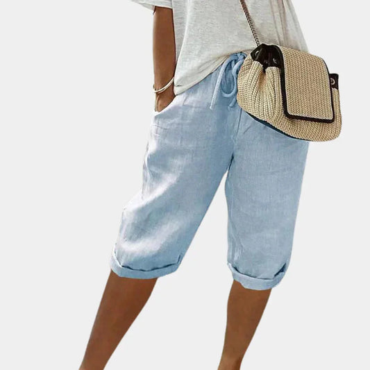 Women's Linen Comfort Shorts