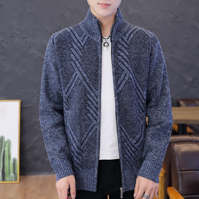 Men's Knitted Cardigan Modern Classic