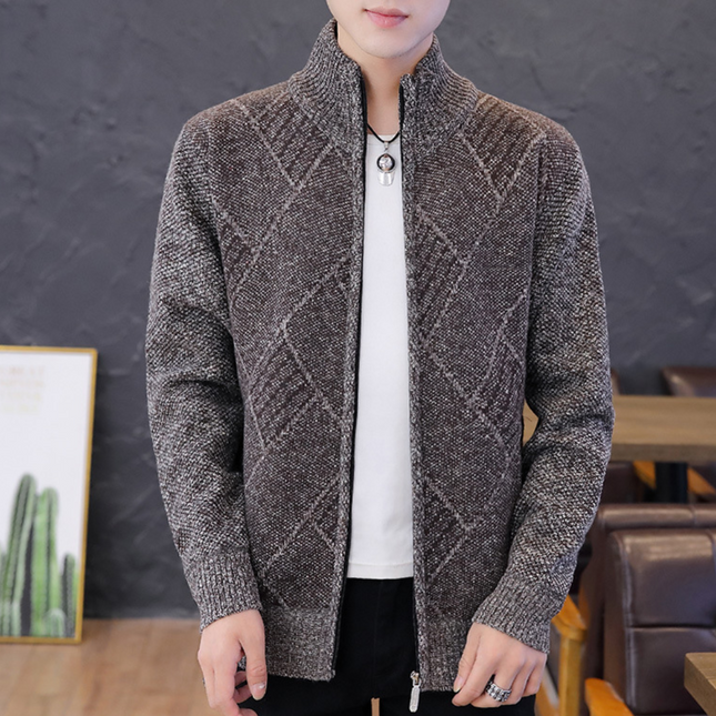 Men's Knitted Cardigan Modern Classic