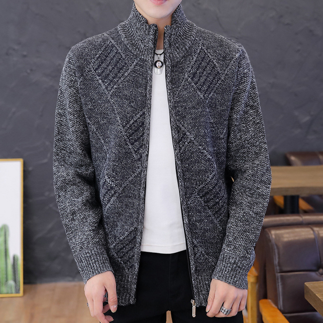 Men's Knitted Cardigan Modern Classic