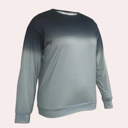 Women's Lightweight Gradient Sweatshirt - Breathable All-Season Style