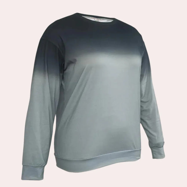 Women's Lightweight Gradient Sweatshirt - Breathable All-Season Style