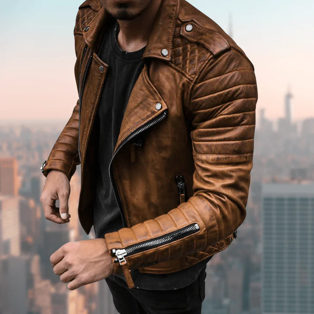 Men's Lapel Jacket Stylish Design