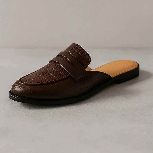 Men's Leather Loafers Classic Style
