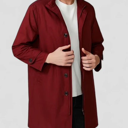 Men's Long Overcoat Anti-Radiation Shielding