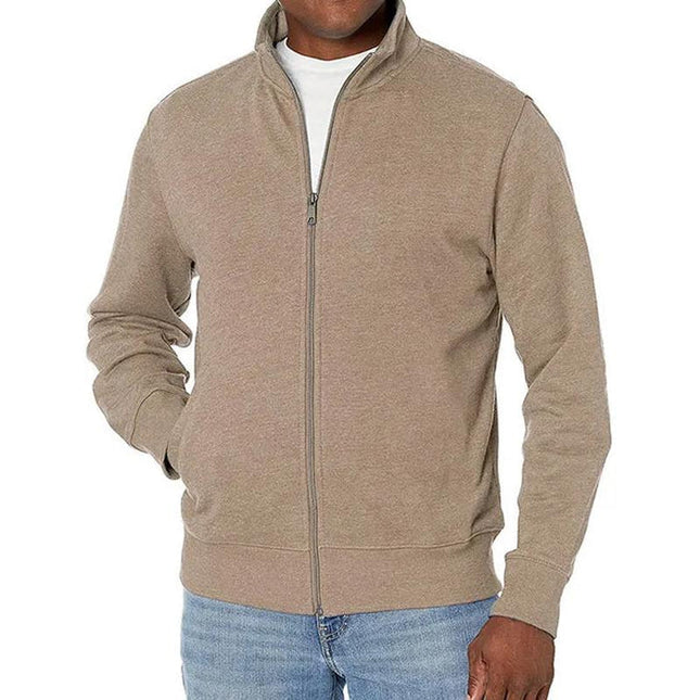 Men's Full Zip Shirt Cotton