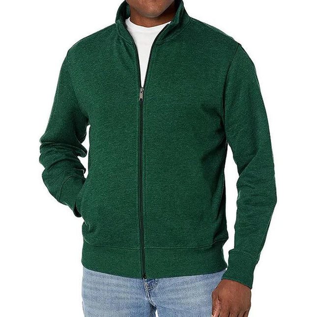Men's Full Zip Shirt Cotton