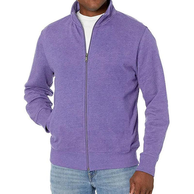 Men's Full Zip Shirt Cotton