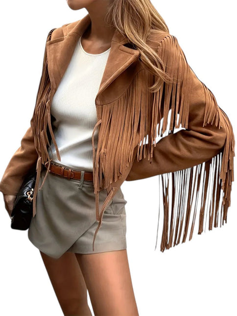 Women's Fringed Jacket Suede