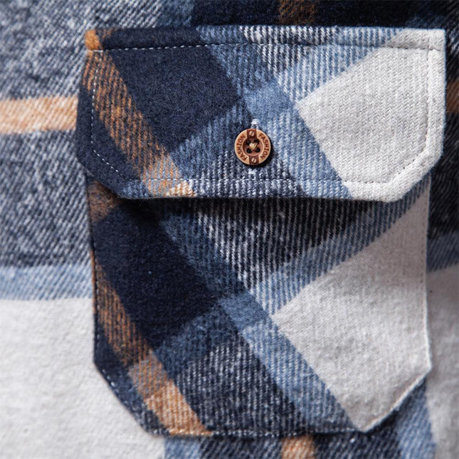 Men's Plaid Flannel Lumberjack Shirt