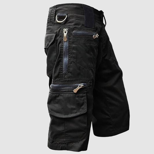 Men's Cargo Shorts Multi-Pocket Knee Length