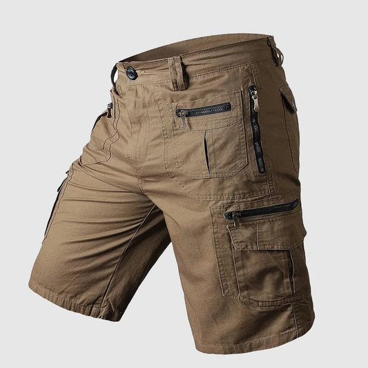 Men's Cargo Shorts Durable Fabric Multi-Pocket Utility