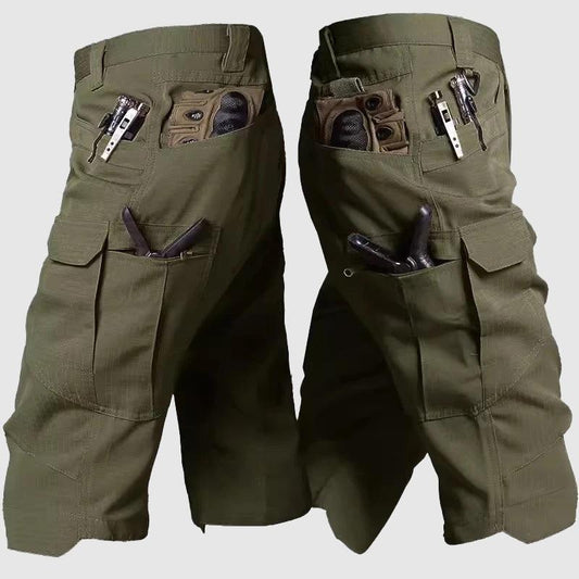 Men's Camouflage Cargo Shorts with Pockets