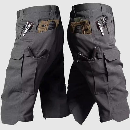 Men's Camouflage Outdoor Shorts with Practical Pockets