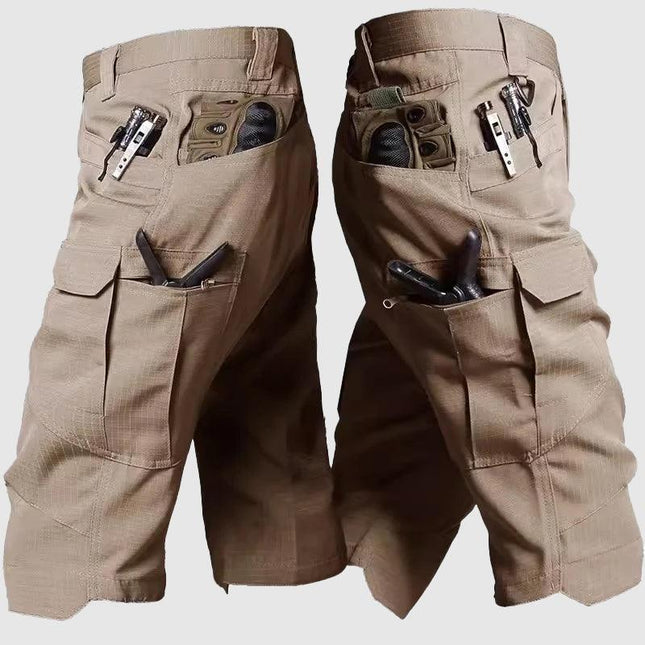 Men's Camouflage Outdoor Shorts with Practical Pockets