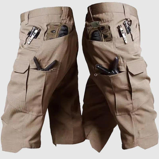 Men's Camouflage Cargo Shorts with Pockets