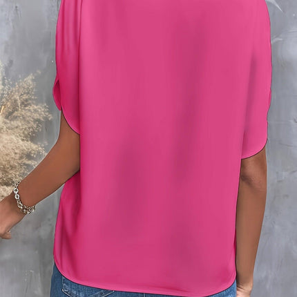 Women's V-Neck Elegant Blouse