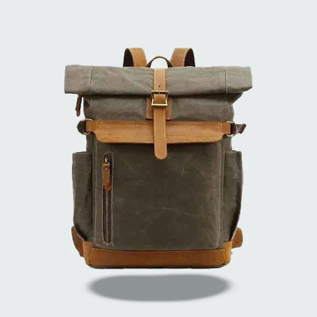 Men's Roll Top Backpack Classic Style