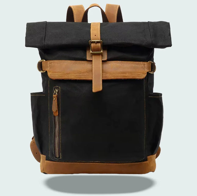 Men's Roll Top Backpack Classic Style