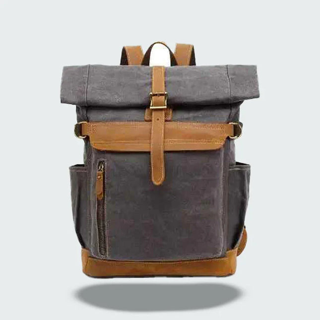 Men's Roll Top Backpack Classic Style