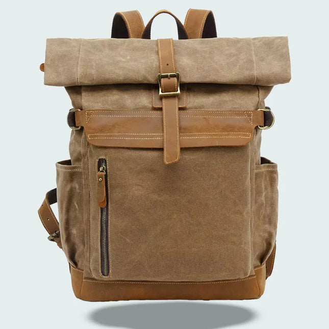 Men's Roll Top Backpack Classic Style